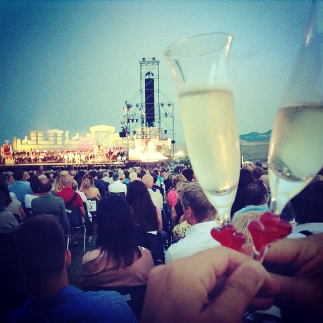 Pacote para o Show do Andrea Bocelli 2016