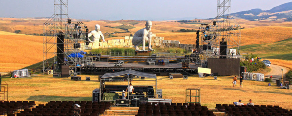 Teatro del Silenzio, o show do Andrea Bocelli de 2016