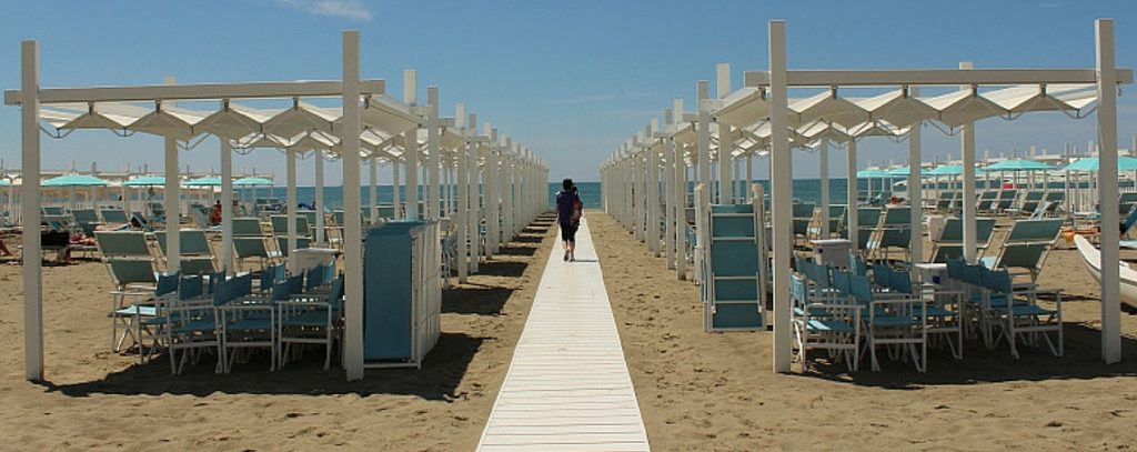 Praia na Toscana: Ronchi, Poveromo e Cinquale di Montignoso