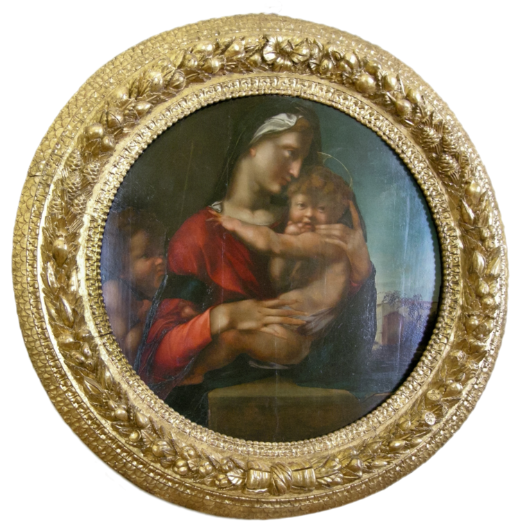Collezione Loeser Alonso Berruguete - Madonna col bambino e san giovannino. Foto Wikipedia Commons