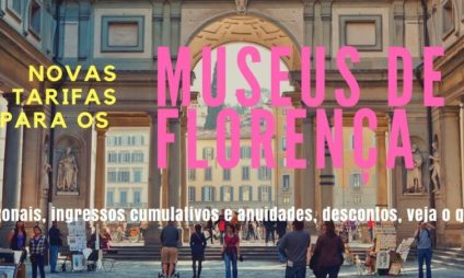 Novas tarifas para os Museus de Florença Novas tarifas para os Museus de Florença