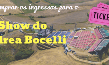 Como comprar os ingressos para o Show do Andrea Bocelli 2019 Como comprar os ingressos para o Show do Andrea Bocelli 2019