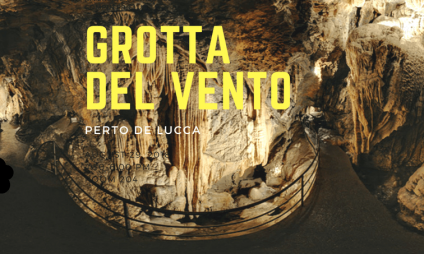 Gruta na Toscana: Grotta del vento perto de Lucca