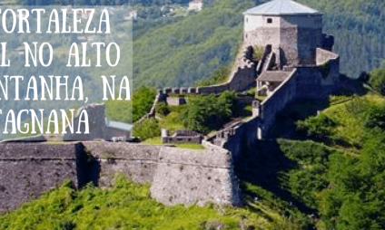 Uma Fortaleza incrível no alto da montanha, na Garfagnana