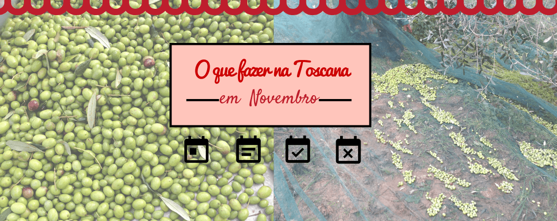 Calendário de eventos de novembro na Toscana